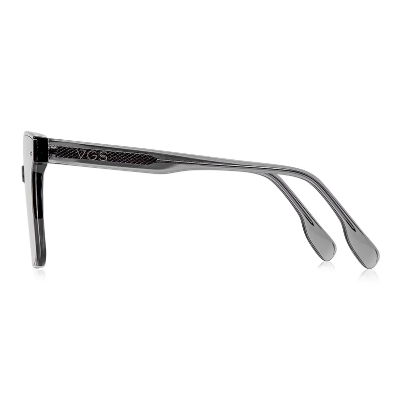 VEGOOS Plate Frame Square Sunglasses Unisex-15