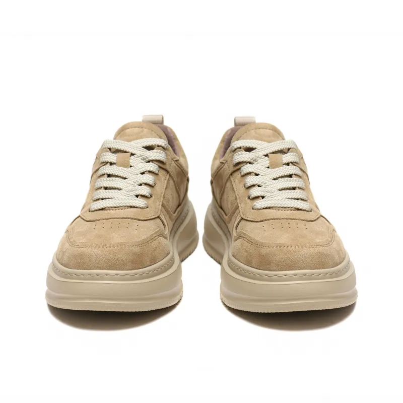 Meixi Non slip Lightweight Low Top Skateboard Shoes Men's Sand-3