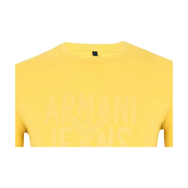 EMPORIO ARMANI T Shirt Men's Yellow-1