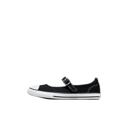 Converse Chuck Taylor All Star Anti-Slip Wear-Resistant Low-Top Kids Canvas Shoes Black Kids'