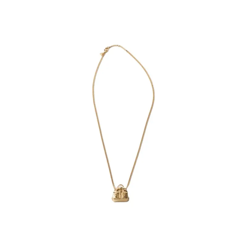 PRADA Metal Necklaces Women's Gold-1