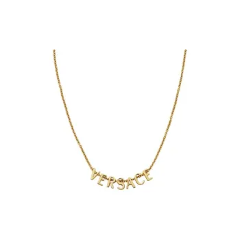 VERSACE Logo lettering Necklace