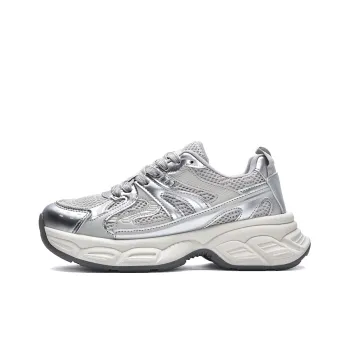MISTERY Breathable Lightweight Low-Top Chunky Sneakers Women's