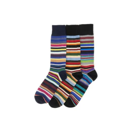 Paul Smith Three Pack Of Cotton Socks