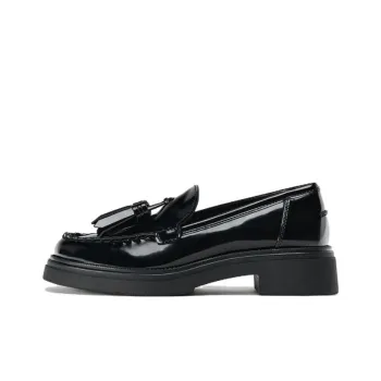 ZARA Loafers 4 Cm Women's Black