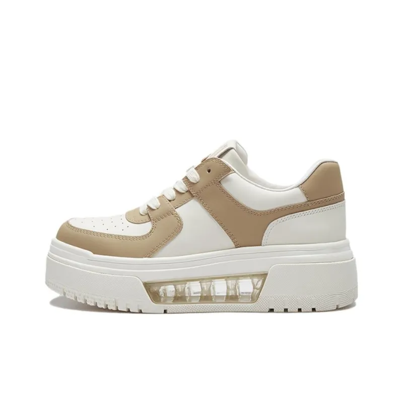 Le Saunda Height Increasing Low Top Skateboard Shoes Women's-0