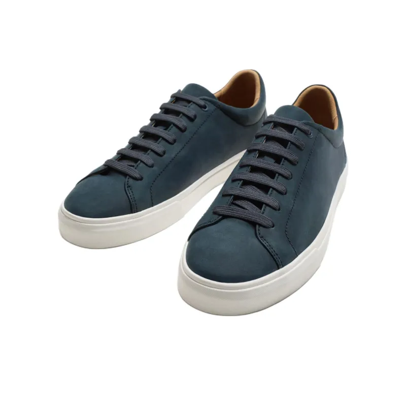ZARA Low Top Skateboard Shoes Men's Blue-2
