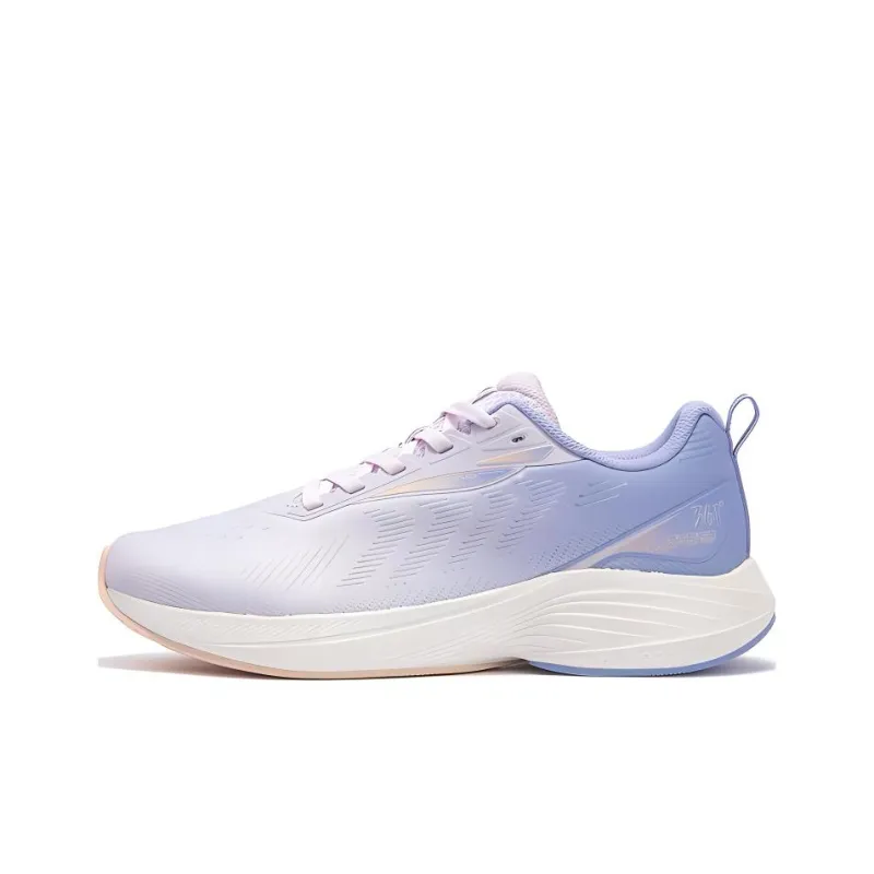 361° Wear-Resistant Low-Top Running Shoes Women's Purple Pink-0