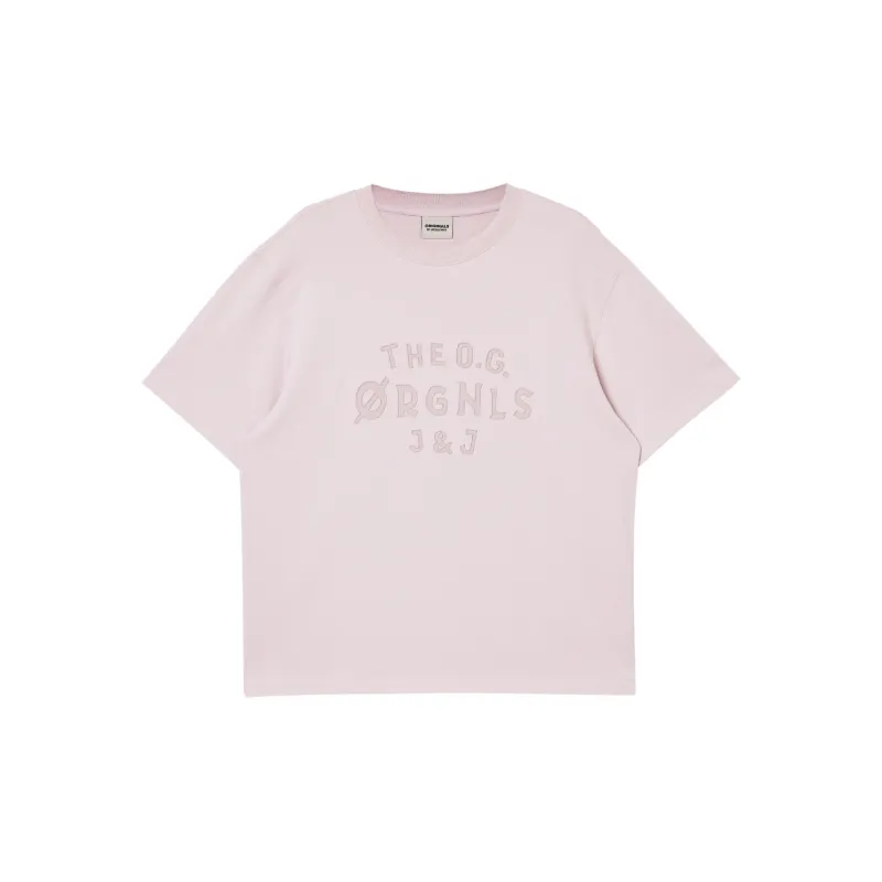 JACK JONES· T Shirt Men's Light Pink-0