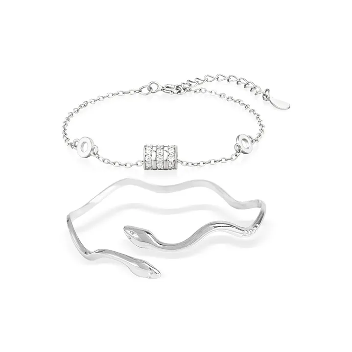 GLOIRE Zircon Bracelets Women's-6