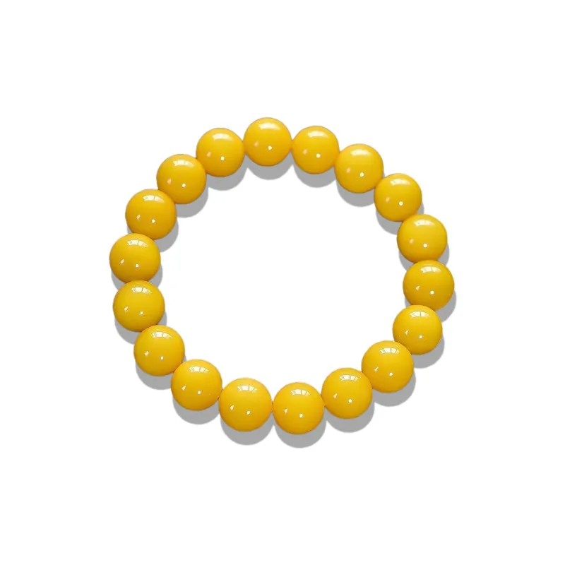 Gu He Amber/Beeswax Bracelets Unisex-0