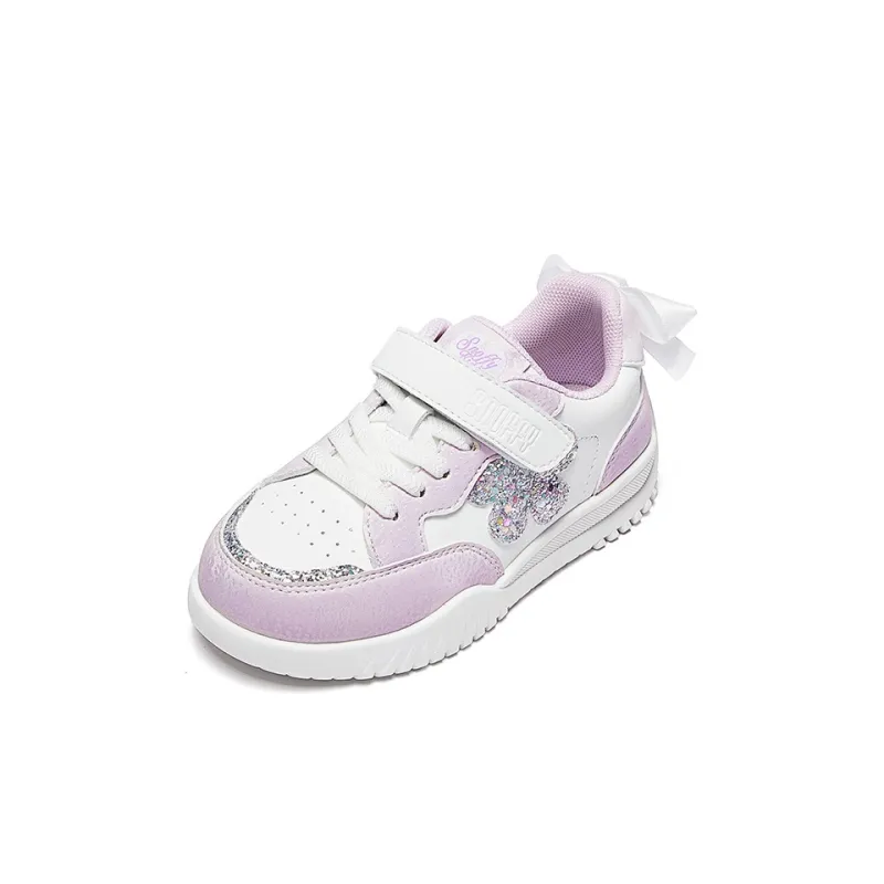 Snoffy Anti Slip And Wear Resistant Breathable Low Top Kids' Skateboarding Shoes Taro Purple/White Kids'-1