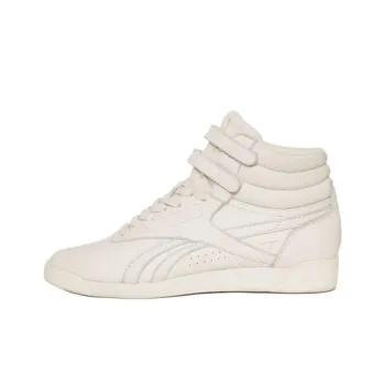 Reebok x Anine Bing Freestyle Hi High-Top Skateboard Shoes Women's Ivory White