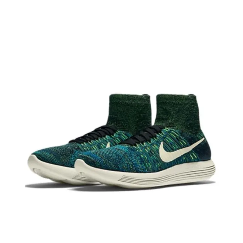 Nike LunarEpic Flyknit Photo Blue Poison Green-2