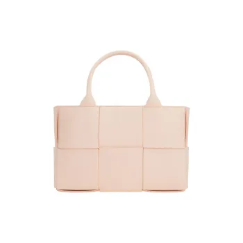 Bottega Veneta Lambskin Tote Bag Shopping Bag Shoulder Bag Crossbody Bag Handbag Mini Women's Pink