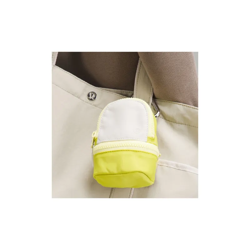 Lululemon Nylon Storage Bag Extra Mini Women's Washed Yellow-4