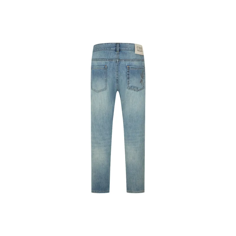C'N'C Trend Series Spring Summer Jeans Men's Denim Blue-1