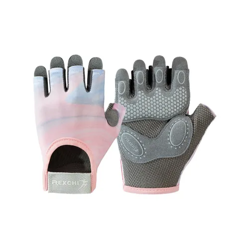 REXCHI Fitness Gloves Wear Resistant Breathable Protective Slip Resistant Female