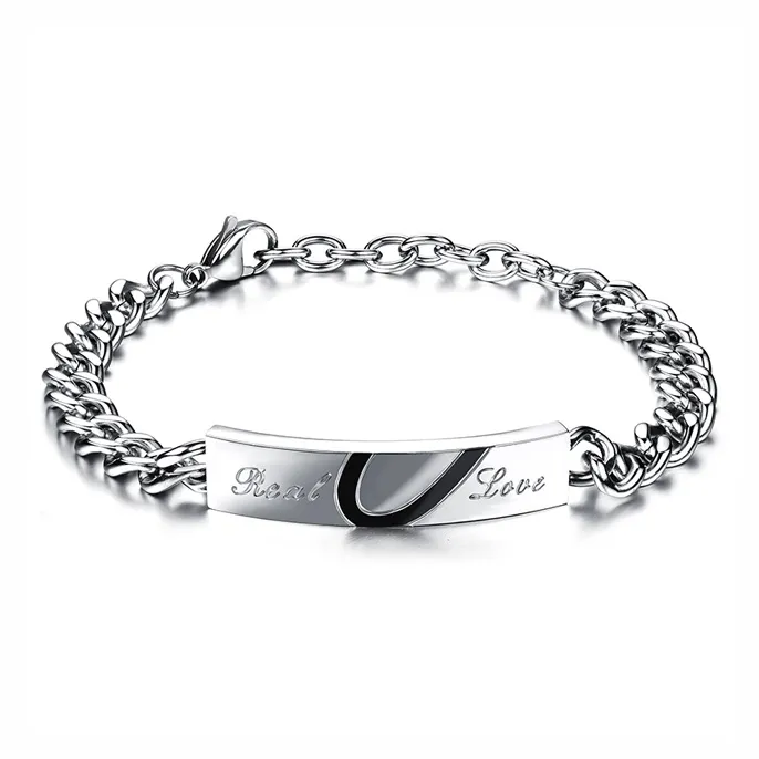 Muyan Titanium Steel Bracelets Unisex-0