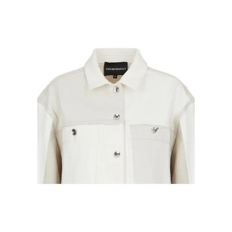 EMPORIO ARMANI Jackets Women's White-4