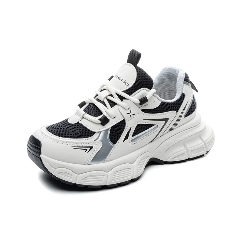 Medd Height Increasing Lightweight Breathable Chunky Sneakers Women's-5