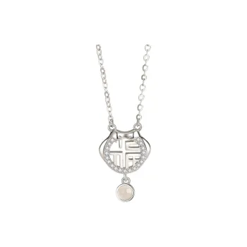AWD S925 Silver Necklaces Women's