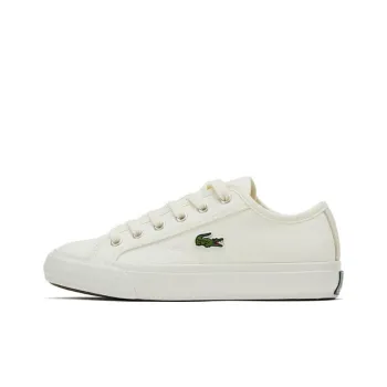 LACOSTE Low Top Canvas Shoes Women's White
