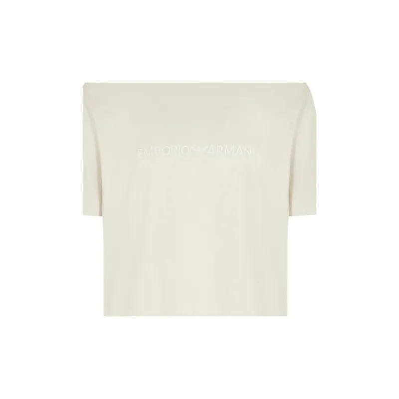ARMANI EXCHANGEAE T Shirt Men's Milk White-1