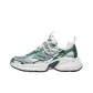 Silver/Green