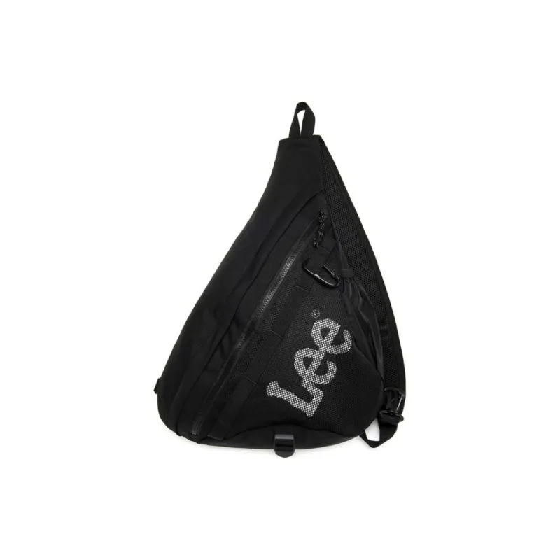 Lee Polyester Sling Bag Unisex Black-0