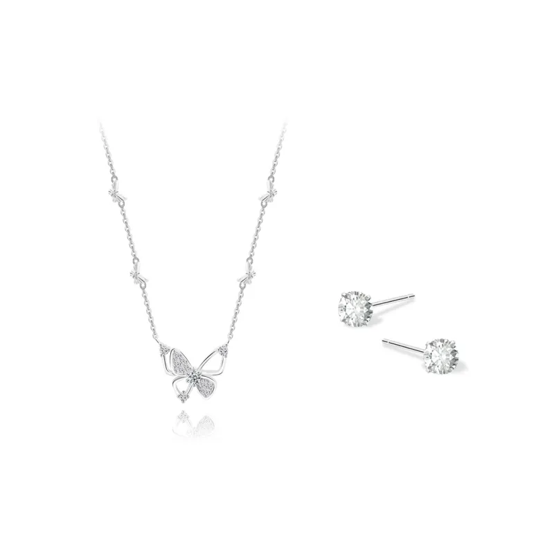 KUMET Sterling Silver Necklaces Women's Same For Couples-0