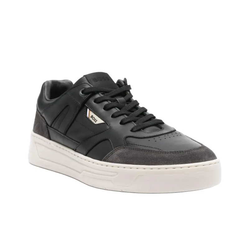 HUGO BOSS Baltimore Low Top Skateboard Shoes Men's Black-2