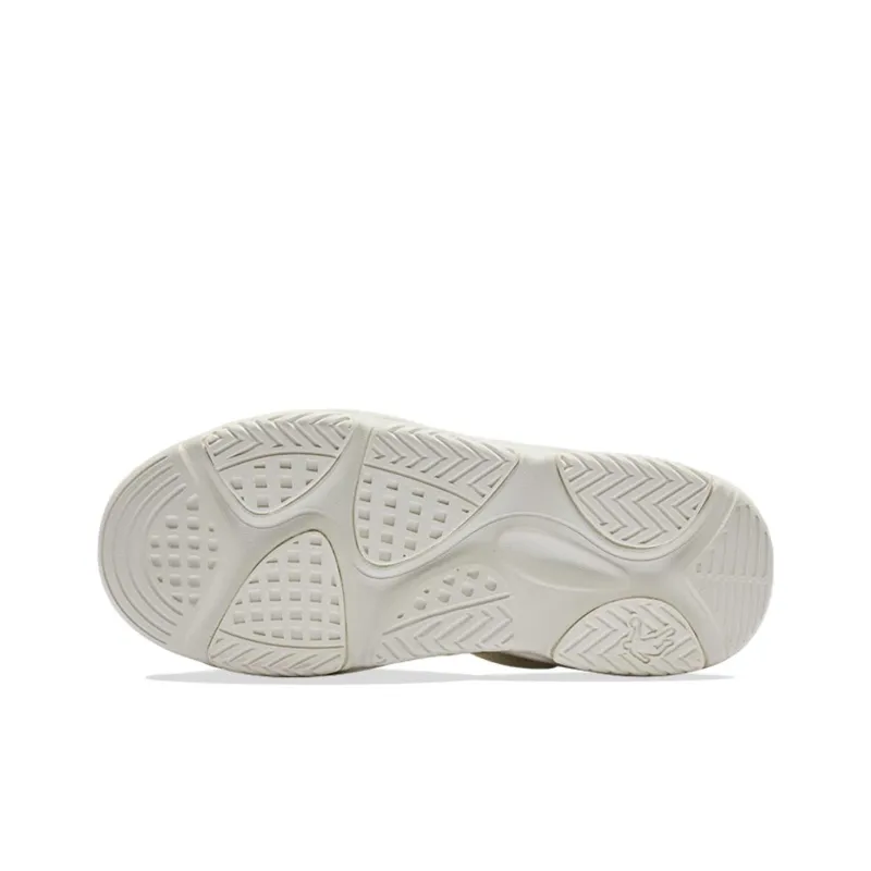 QIAODAN Wear Resistant Lightweight And Balanced Low Top Skateboard Shoes Women's Black White-3