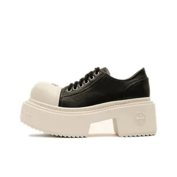 SMFK Compass Casual Single Shoes Women's White Black