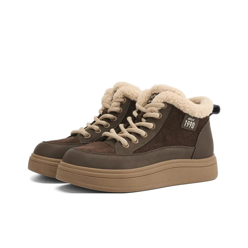 DAPHNE Ankle Boots Women's Caramel/Coffee-5
