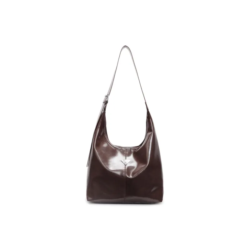 LUVISTRUE PU Shoulder Bag Tote Large Size Women's Black/Khaki/Pink/Coffee-16