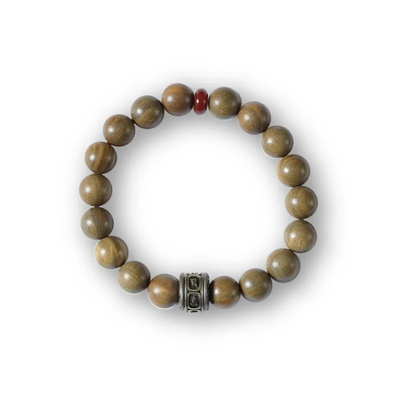 LOVEYOU PAI Green Sandalwood Bracelets Unisex-3