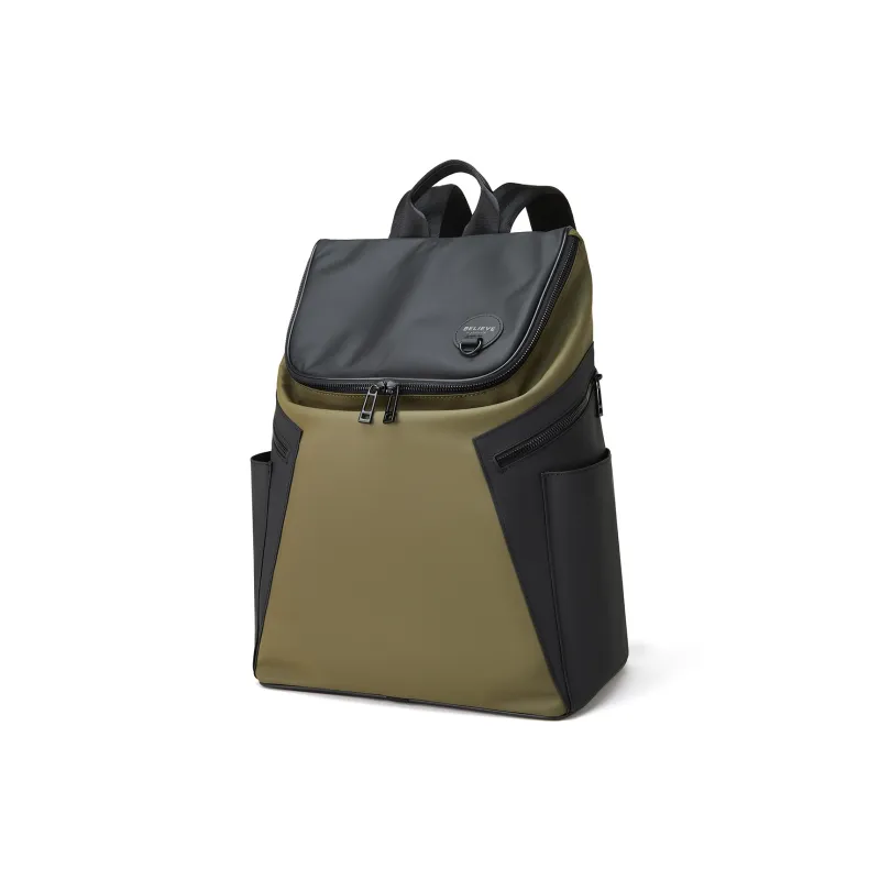 ROBERTA DI CAMERINO Fabric Backpack Men's Black/Gray/Khaki-13