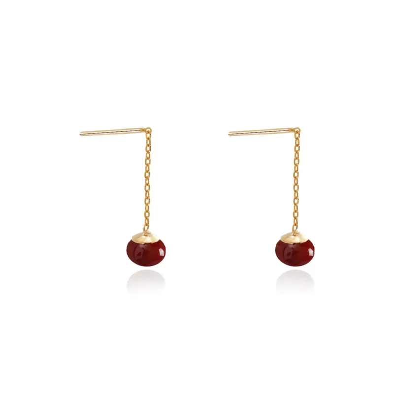 ZANC Alloy Faux Pearl Drop Earrings Women's-7