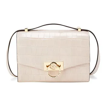 MICHAEL KORS Hendri Cow Leather Envelope Bag, Shoulder Bag, Crossbody Bag Extra Small Women's Soft Pink