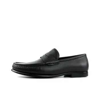 MYFULER Men's Casual Shoes Men's Black