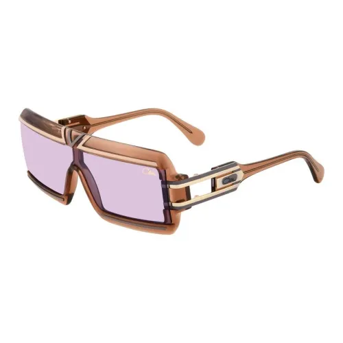 AOC Plastic Irregular Shape Sunglasses Unisex Brown