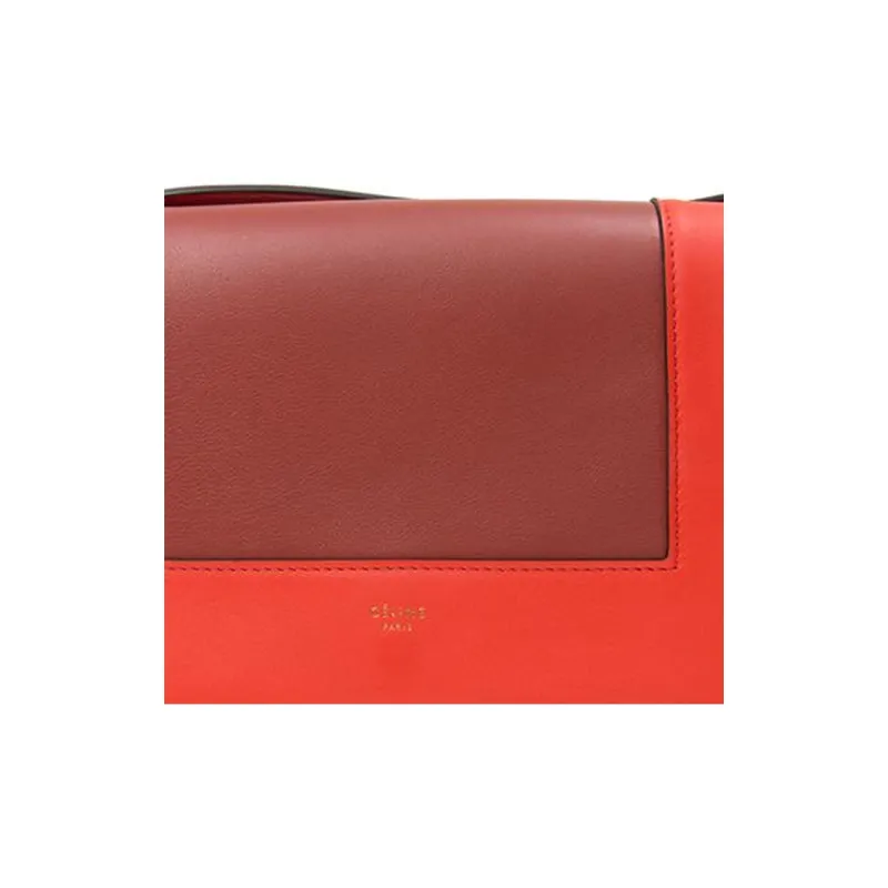 CELINE Frame Orange Red Two-Tone-4