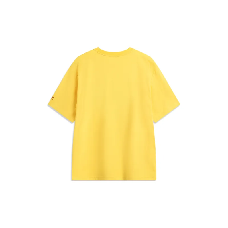 LiNing T Shirt Men's Dynamic Yellow-1