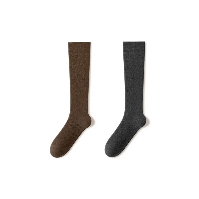 B&C.Room Knee High Socks Women's 2 Pack-8