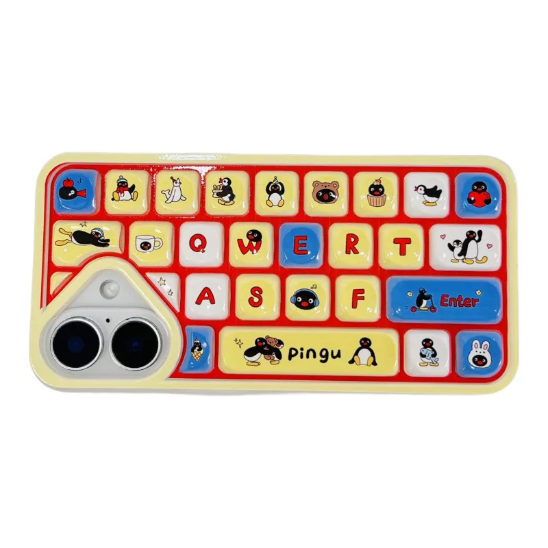 Wei Xin TPU Material Penguin Snake Phone Cases Compatible With IPhone 16/15 Pro Max/Apple 13/14 Pro Max Collection-14