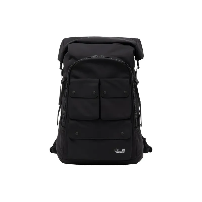 GAP Polyamide Backpack Large Size Unisex Black-0
