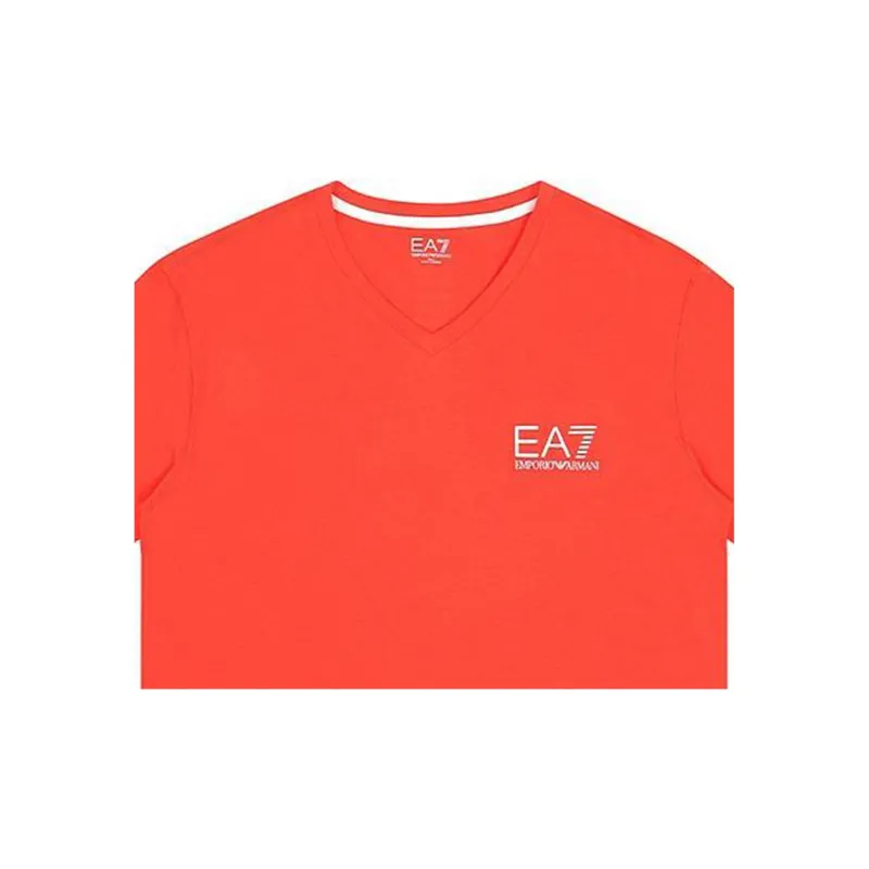 EMPORIO ARMANI EA7 T Shirts Women's Orange-1