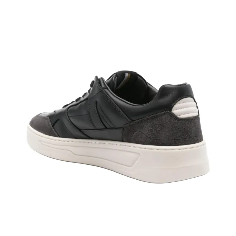 HUGO BOSS Baltimore Low Top Skateboard Shoes Men's Black-4