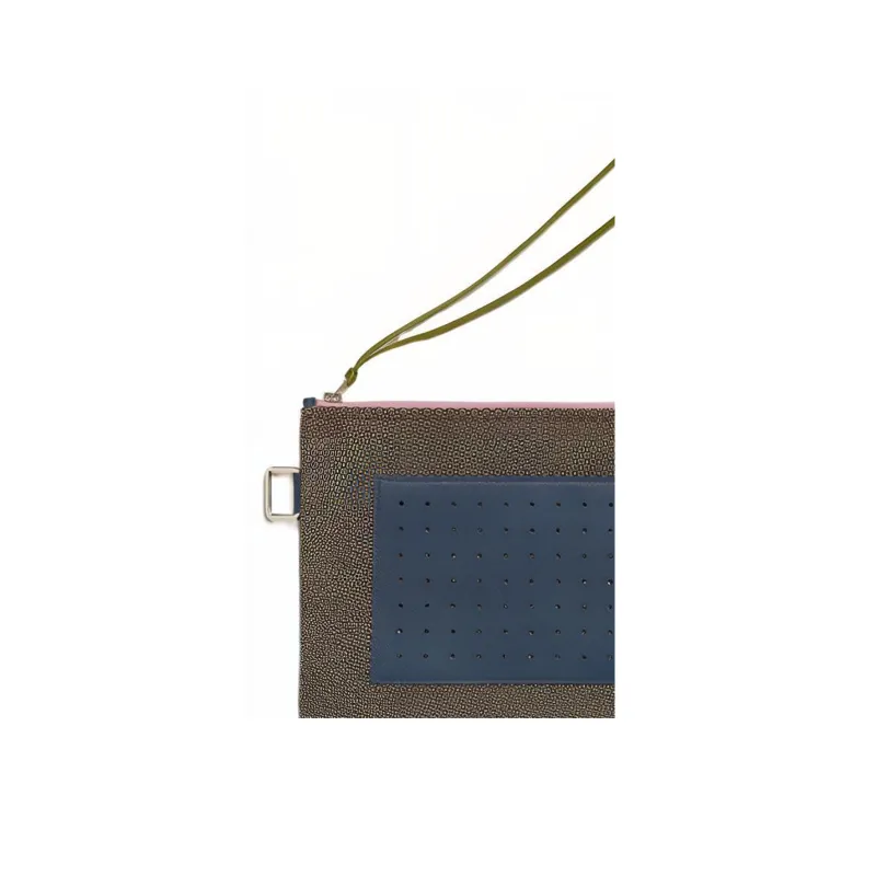 HERMES Felt Clutch Trumpets Women's Multicolor-3